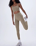double strap sports bra